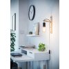 POCKLEY Plafonnier, Applique murale Luminaires Eglo Brun, Noir, 1 lumière