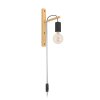 POCKLEY Plafonnier, Applique murale Luminaires Eglo Brun, Noir, 1 lumière