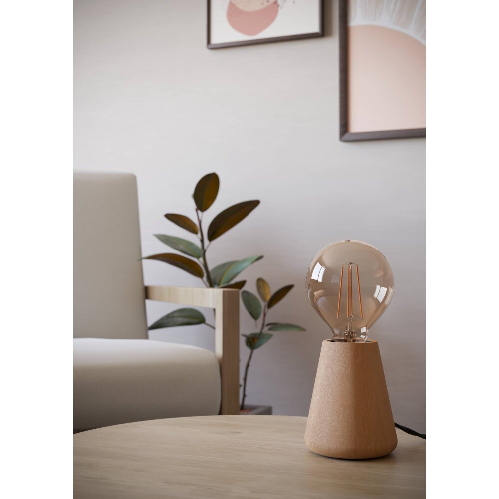 ASBY Lampe à poser Luminaires Eglo Brun clair, 1 lumière main product photo