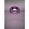 GINESTRONE-Z Plafonnier, Applique murale Luminaires Eglo LED Noir, 1 lumière, Changeur de couleurs