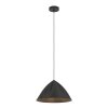 PODERE Suspension Luminaires Eglo Noir, 1 lumière