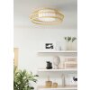 YUKU-Z Plafonnier, Applique murale Luminaires Eglo LED Blanc, 1 lumière, Changeur de couleurs