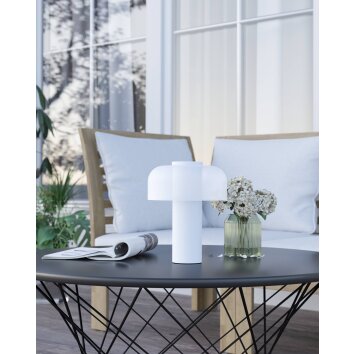 PONENTE Lampe à poser Luminaires Eglo LED Blanc, 1 lumière
