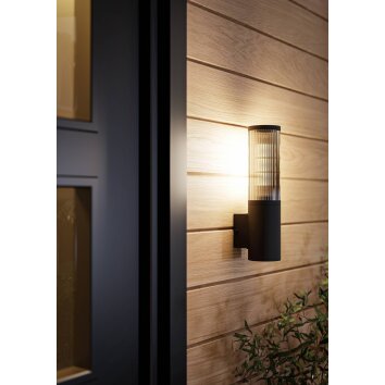 SALLE Applique murale Luminaires Eglo Noir, 1 lumière SALLE Applique murale Luminaires Eglo Noir, 1 lumière