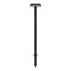 DREOLI Lampe solaire Luminaires Eglo LED Noir, 1 lumière, Détecteur de mouvement