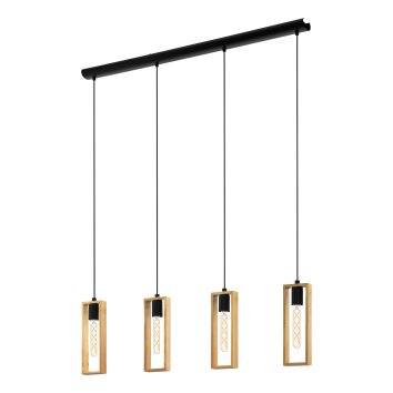 LITTLETON Suspension Luminaires Eglo Noir, 4 lumières LITTLETON Suspension Luminaires Eglo Noir, 4 lumières