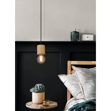TURIALDO Suspension Luminaires Eglo Brun, Noir