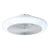 EGLO Ventilateur de plafond lumineux Luminaires Eglo LED Blanc, Télécommandes, Changeur de couleurs