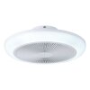 EGLO Ventilateur de plafond lumineux Luminaires Eglo LED Blanc, Télécommandes, Changeur de couleurs