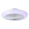 EGLO Ventilateur de plafond lumineux Luminaires Eglo LED Blanc, Télécommandes, Changeur de couleurs