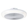 EGLO Ventilateur de plafond lumineux Luminaires Eglo LED Blanc, Télécommandes, Changeur de couleurs