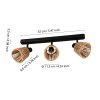 KEELBY Plafonnier, Spot de plafond Luminaires Eglo Noir, 3 lumières