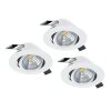 SALICETO Spot encastrable Luminaires Eglo LED Blanc