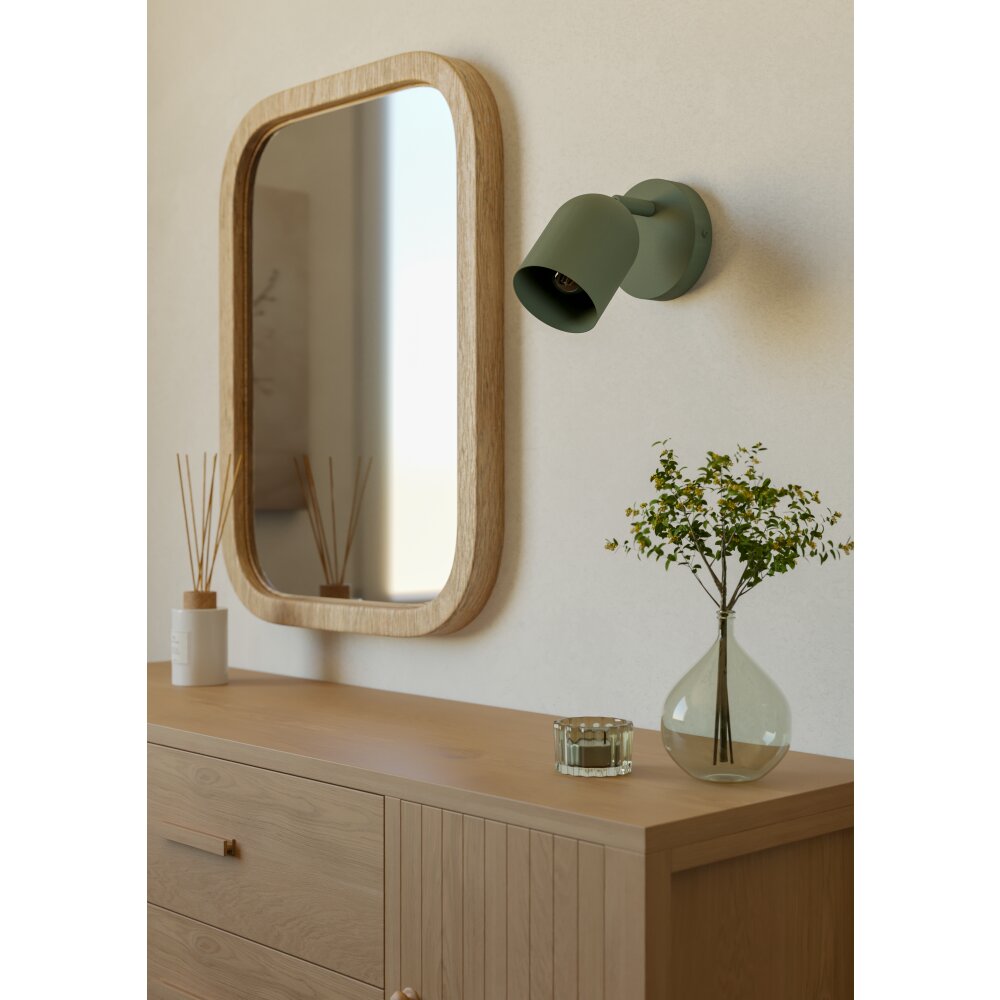 TILSTON Spot de plafond, Applique murale Luminaires Eglo Vert, 1 lumière main product photo