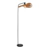 SIRUELA Lampadaire Luminaires Eglo Noir, 1 lumière