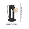 PLIMSOLL Lampe à poser Luminaires Eglo Noir, 1 lumière