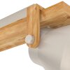 CAWTON Plafonnier, Spot de plafond Luminaires Eglo Brun, Acier brossé, 2 lumières