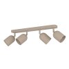 TILSTON Plafonnier, Spot de plafond Luminaires Eglo Sable, 4 lumières