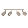 TILSTON Plafonnier, Spot de plafond Luminaires Eglo Sable, 4 lumières