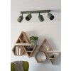 TILSTON Plafonnier, Spot de plafond Luminaires Eglo Vert, 4 lumières