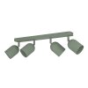 TILSTON Plafonnier, Spot de plafond Luminaires Eglo Vert, 4 lumières