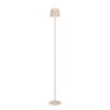 MANNERA-L Lampadaire Luminaires Eglo LED Sable, 1 lumière, Télécommandes, Changeur de couleurs