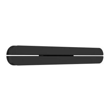 VASCELLA Applique murale Luminaires Eglo LED Noir, Changeur de couleurs