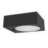 DARFANO Lampe solaire Luminaires Eglo LED Noir, Détecteur de mouvement