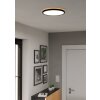 ROVITO Plafonnier Luminaires Eglo LED Noir, Changeur de couleurs