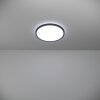 ROVITO Plafonnier Luminaires Eglo LED Noir, Changeur de couleurs