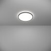 ROVITO Plafonnier Luminaires Eglo LED Noir, Changeur de couleurs