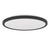 ROVITO Plafonnier Luminaires Eglo LED Noir, Changeur de couleurs