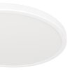 ROVITO Plafonnier Luminaires Eglo LED Blanc, Changeur de couleurs