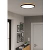 ROVITO-R Plafonnier Luminaires Eglo LED Noir, Télécommandes