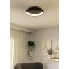 LORETELLO Plafonnier, Applique murale / Plafonnier Luminaires Eglo LED Noir, Télécommandes