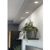 EGLO Spot encastrable Luminaires Eglo LED Blanc, Changeur de couleurs