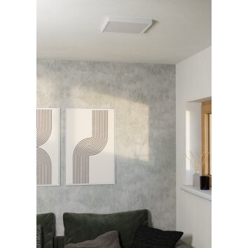 EGLO Plafonnier Luminaires Eglo LED Blanc, Changeur de couleurs