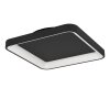 LORETELLO Plafonnier, Applique murale / Plafonnier Luminaires Eglo LED Noir, Télécommandes