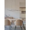 GRISOLIA Suspension Luminaires Eglo LED Noir