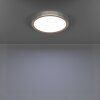 EGLO Plafonnier Luminaires Eglo LED Nickel mat, Changeur de couleurs