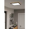 ROVITO Plafonnier Luminaires Eglo LED Noir, Changeur de couleurs