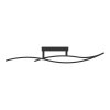 GRISOLIA Plafonnier Luminaires Eglo LED Noir