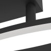 GRISOLIA Plafonnier Luminaires Eglo LED Noir