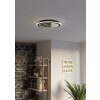 MACCHIONI Plafonnier Luminaires Eglo LED Noir, Blanc, Télécommandes