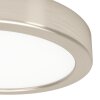 EGLO Plafonnier Luminaires Eglo LED Nickel mat, Changeur de couleurs