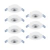GEDREZ Spot encastrable Luminaires Eglo LED Blanc, Changeur de couleurs