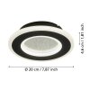 MACCHIONI Applique murale Luminaires Eglo LED Noir, Blanc