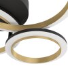 CALLIERA Plafonnier Luminaires Eglo LED Laiton, Noir