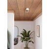 COLLECORVINO Plafonnier Luminaires Eglo LED Blanc, Changeur de couleurs