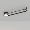COLLECORVINO Plafonnier Luminaires Eglo LED Noir, Changeur de couleurs